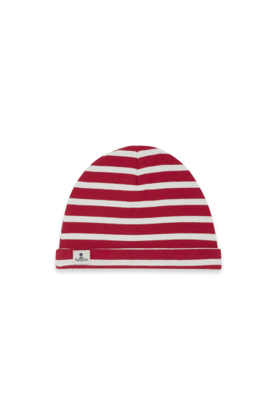 Striped bonnet in cotton for kid | Mousqueton
