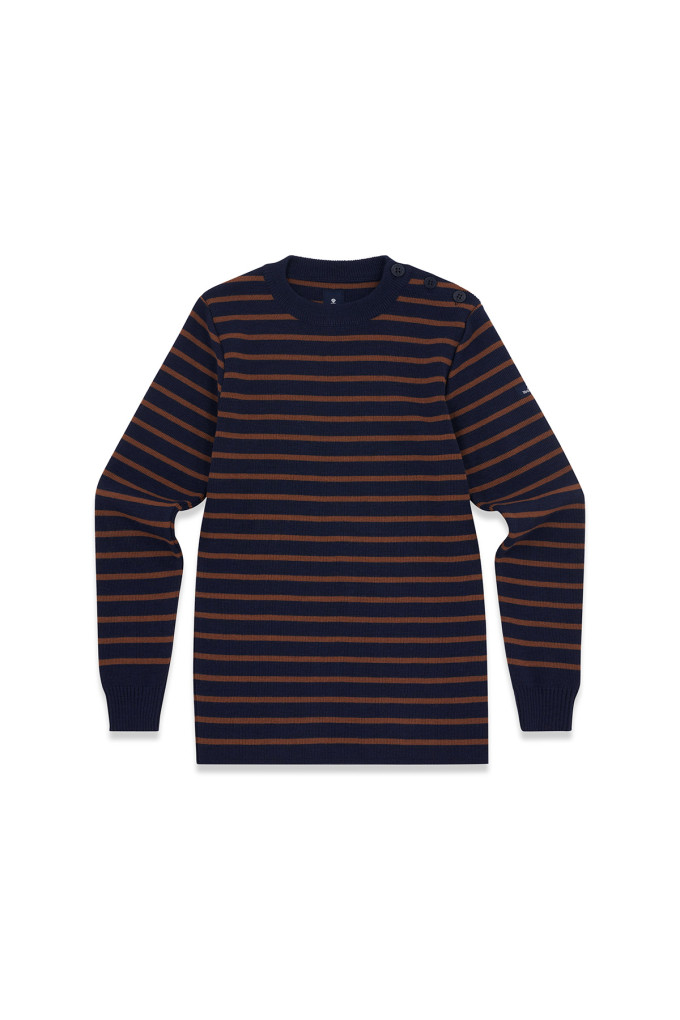 MORBIHAN BICOLORE NAVY - COGNAC