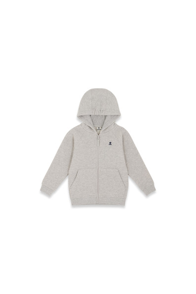 Gilet En Laine à Capuche Style Marin Bleu Marine Rayé - Taille 12 Mois - Occasion Très Bon état