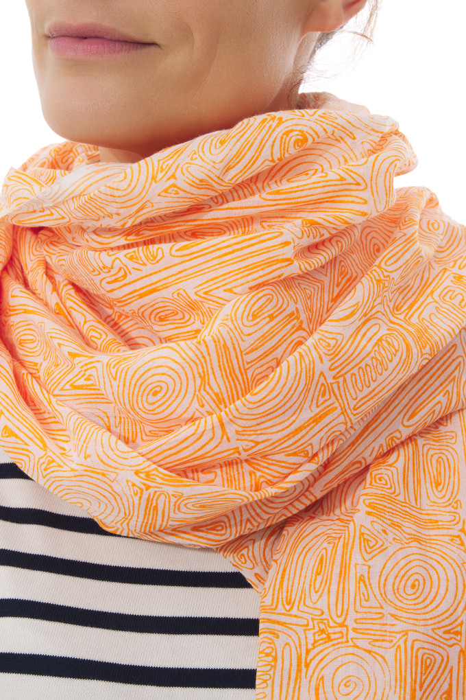 FOULARD SPECIAL CRAYON CLEMENTINE