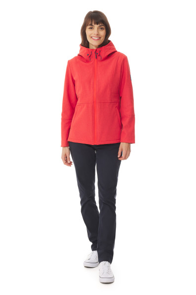 Women's softshell hooded jacket | Mousqueton