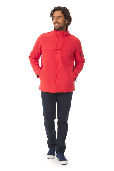 Veste zippée softshell homme | Mousqueton