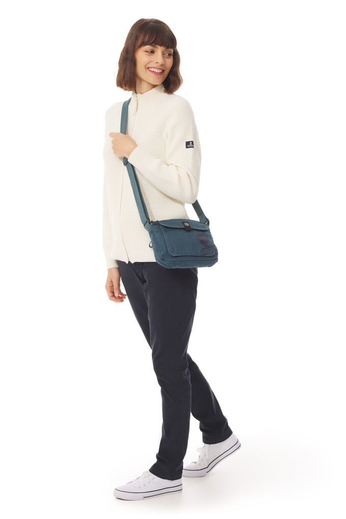 Sac avec bandoulière zippée | Mousqueton