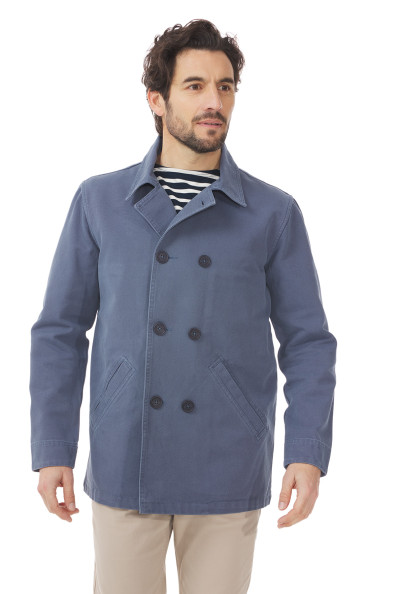 Men's mid-season peacoat | Mousqueton