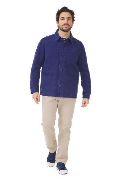 Veste de travail homme bleu régate | Mousqueton
