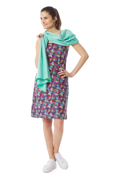 Foulard coloré en coton bio I Mousqueton