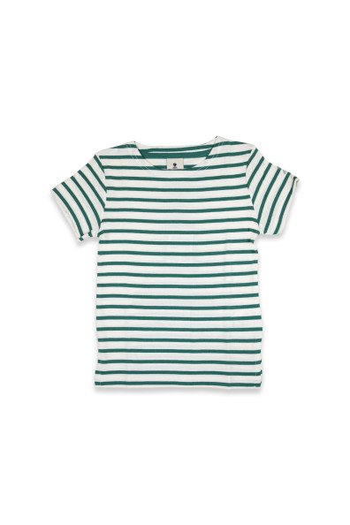 Kids short-sleeved striped T-shirt | Mousqueton