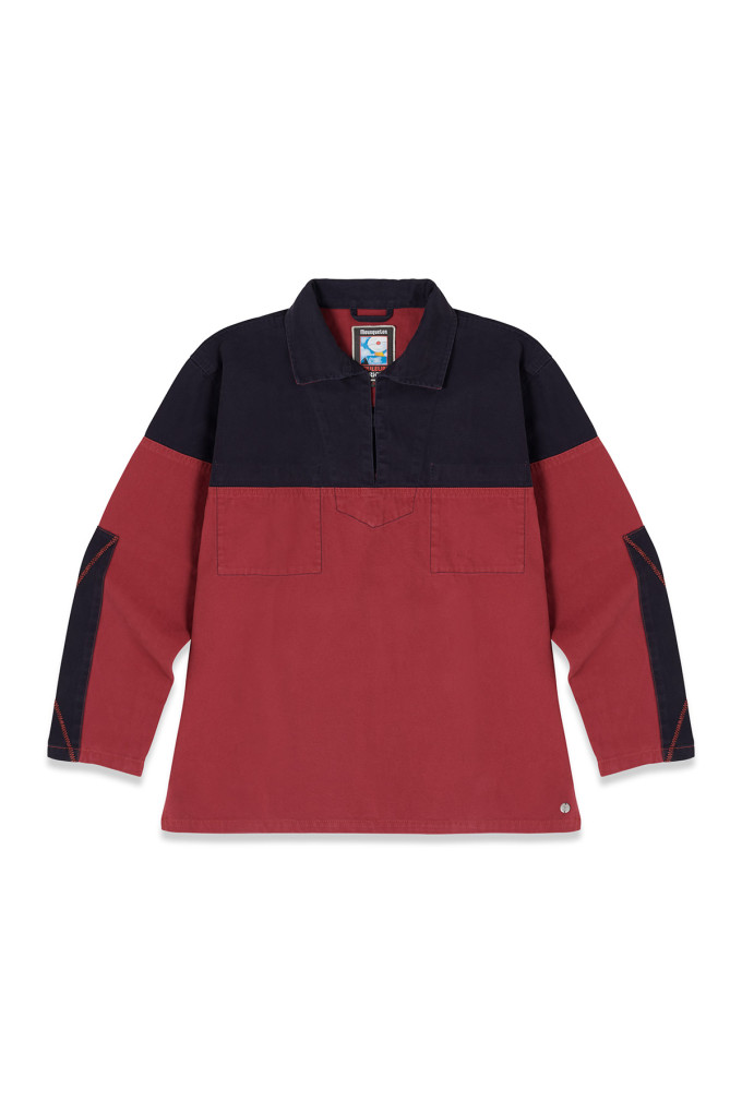 DAOUCACHOU PRINT BRIQUE - MARINE