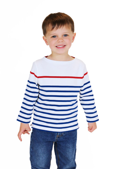 Marinière enfant multicolore | Mousqueton