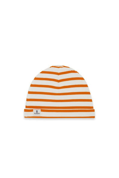 Striped bonnet in cotton for kid | Mousqueton