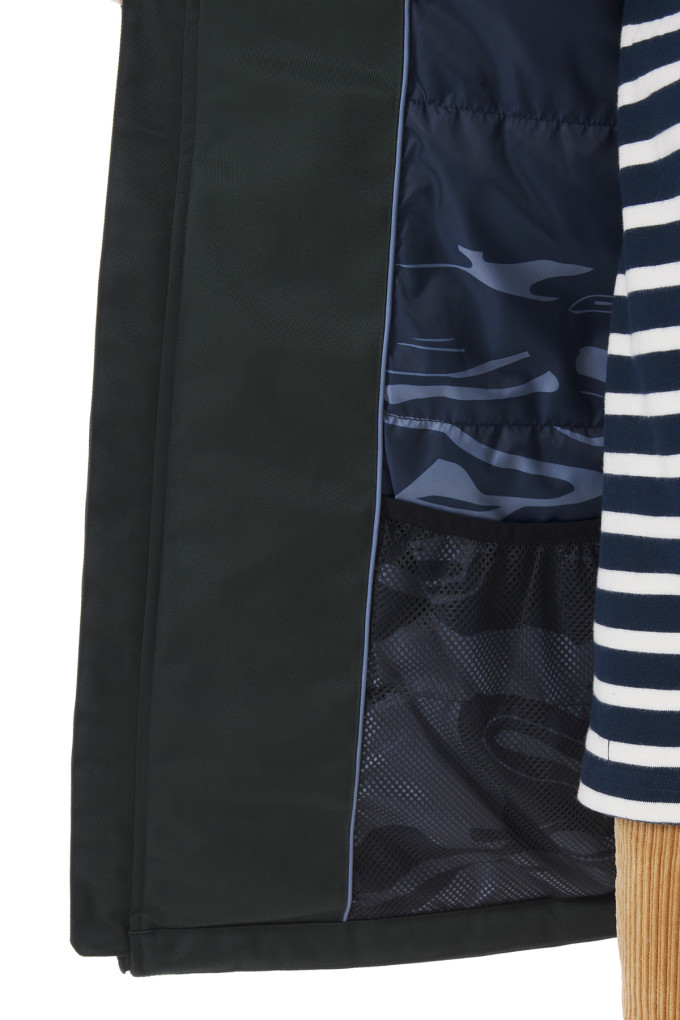 Parka imperméable homme vert foncé | Mousqueton