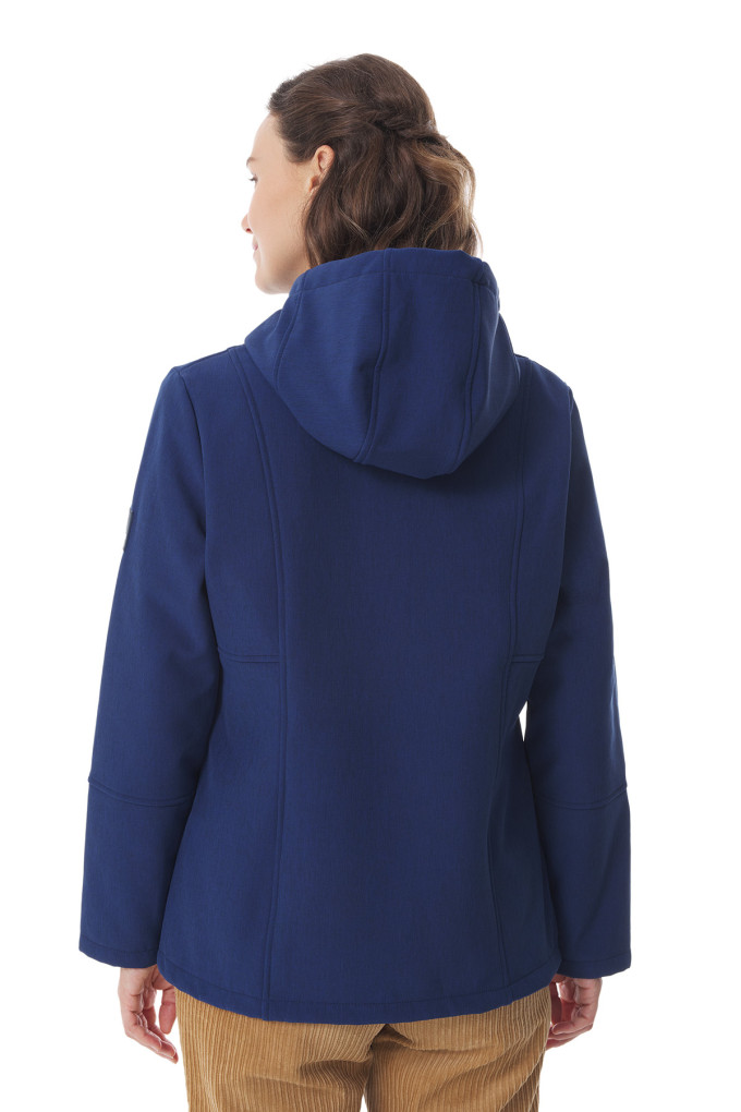 Women's softshell hooded jacket | Mousqueton