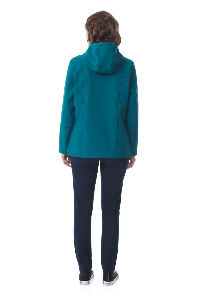 Veste à capuche softshell femme | Mousqueton