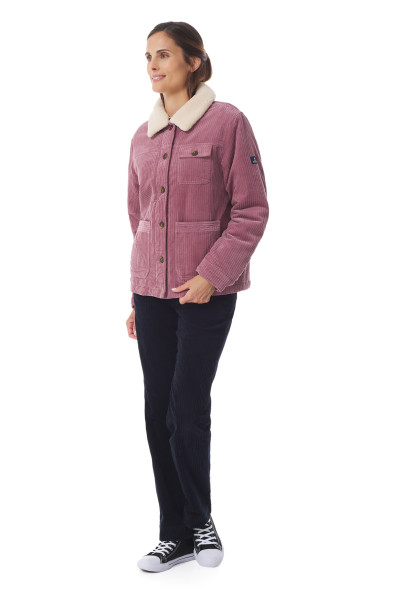 Veste de travail femme en velours côtelé | Mousqueton