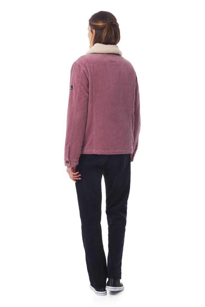 Veste de travail femme en velours côtelé | Mousqueton