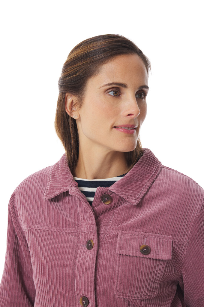 Veste de travail femme en velours côtelé | Mousqueton