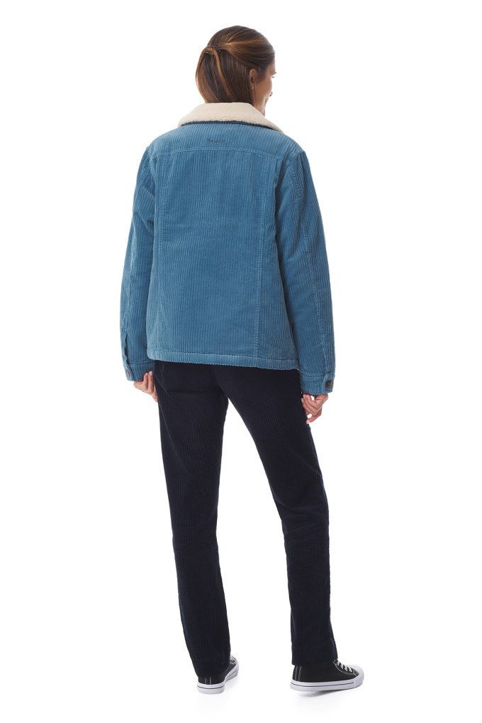 Veste de travail femme en velours côtelé | Mousqueton