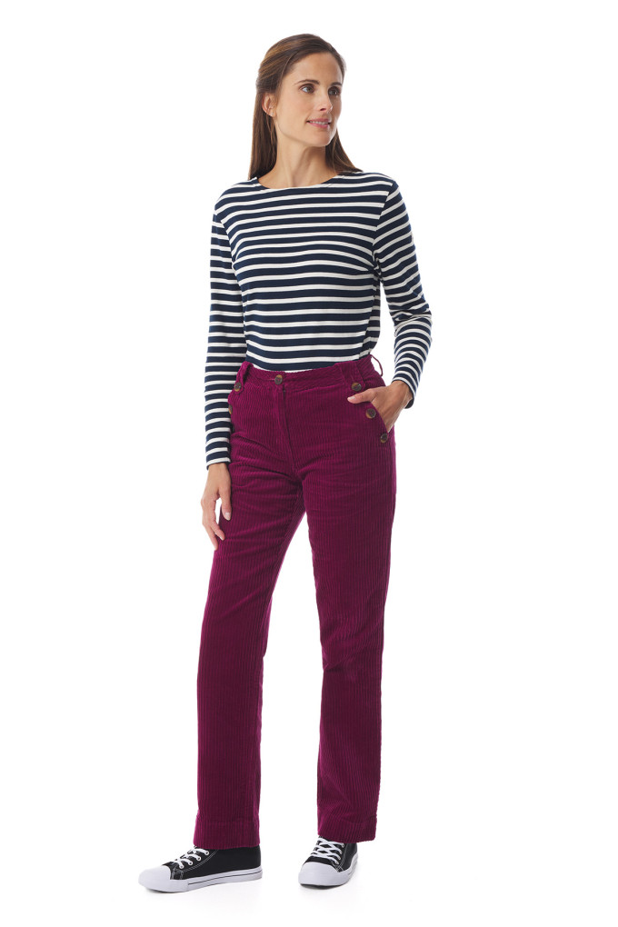 Pantalon en velours côtelé femme | Mousqueton