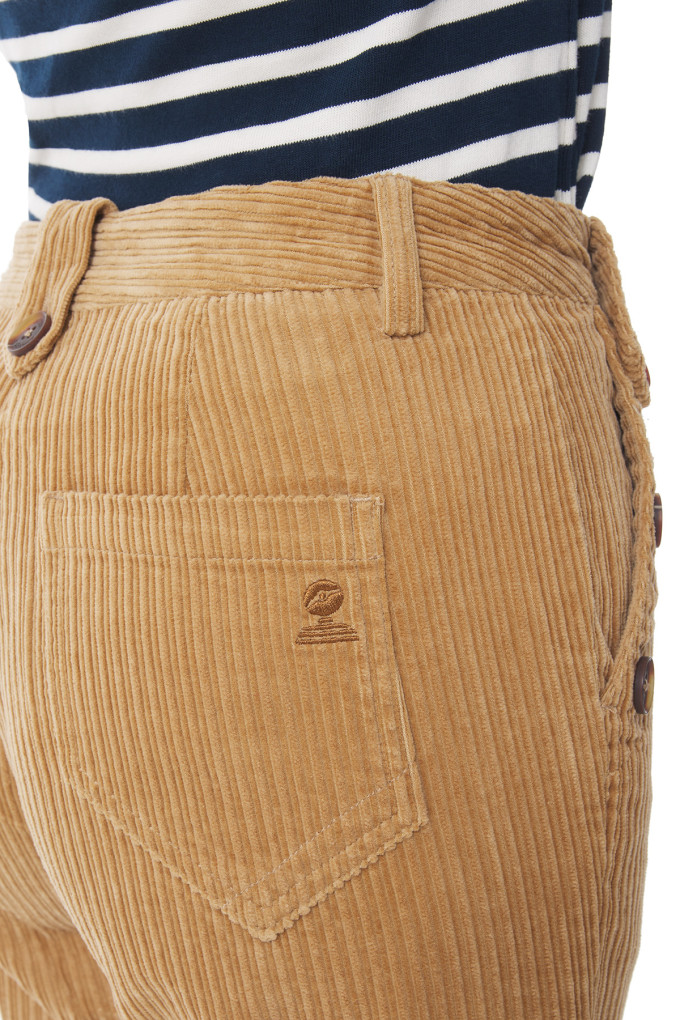 Pantalon en velours côtelé femme | Mousqueton