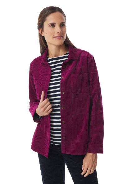 Surchemise femme en velours côtelé | Mousqueton