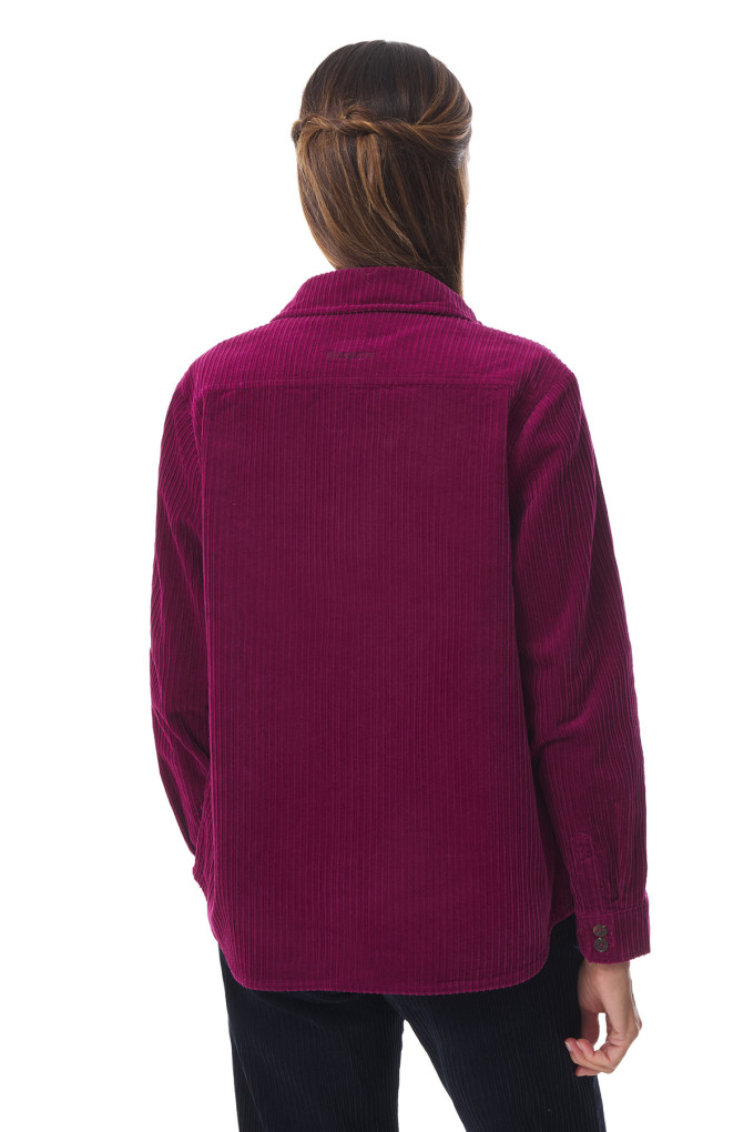 Surchemise femme en velours côtelé | Mousqueton