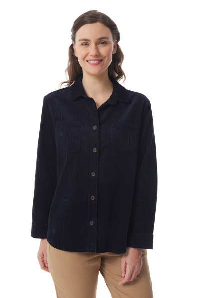 Surchemise femme en velours côtelé | Mousqueton