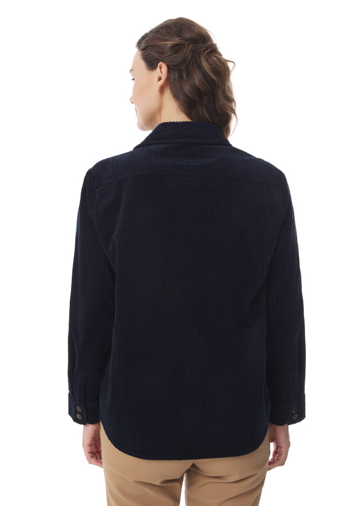 Surchemise femme en velours côtelé | Mousqueton