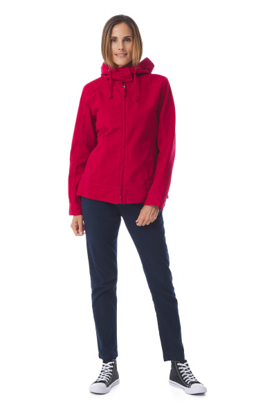 Veste à capuche en toile Femme| Mousqueton