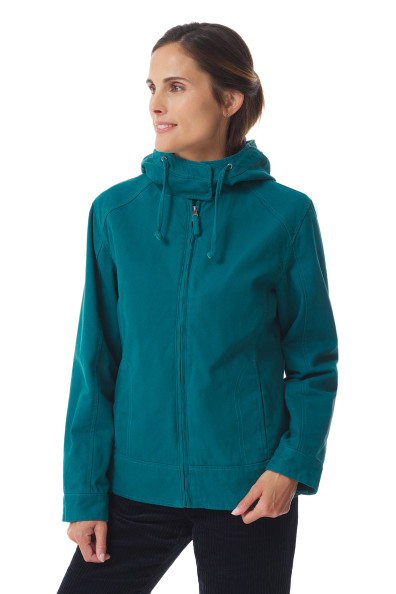 Veste à capuche en toile Femme| Mousqueton