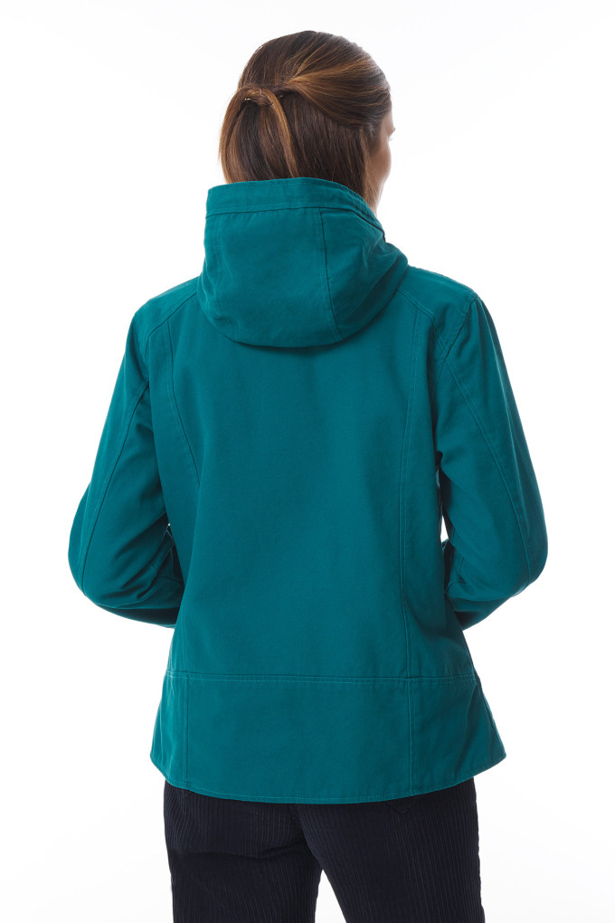 Veste à capuche en toile Femme| Mousqueton