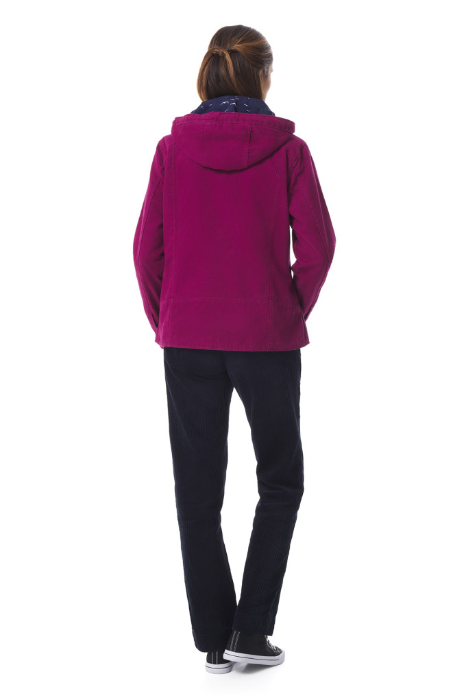 Veste à capuche en toile Femme| Mousqueton