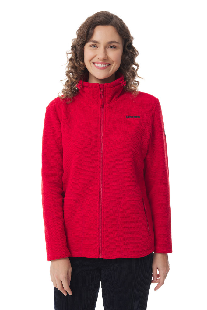 Polar fleece in recycled fabric for women | Mousqueton