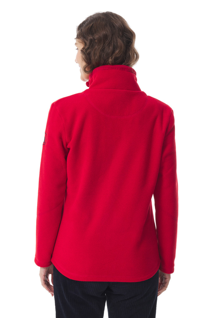 Polar fleece in recycled fabric for women | Mousqueton