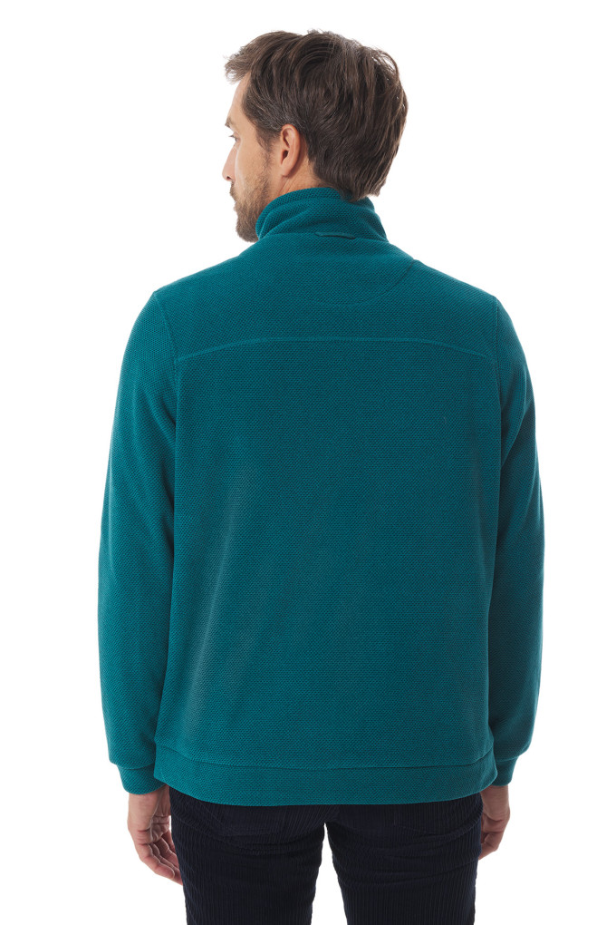 Men's zipped fleece jacket | Mousqueton