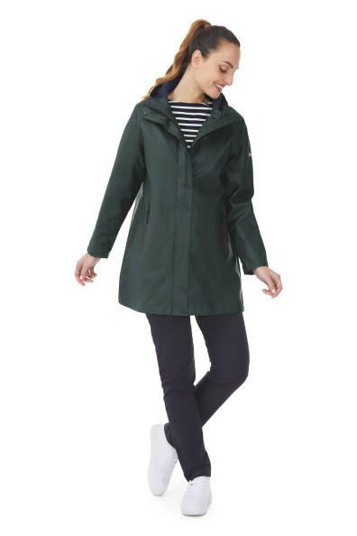 Women's hooded raincoat | Mousqueton