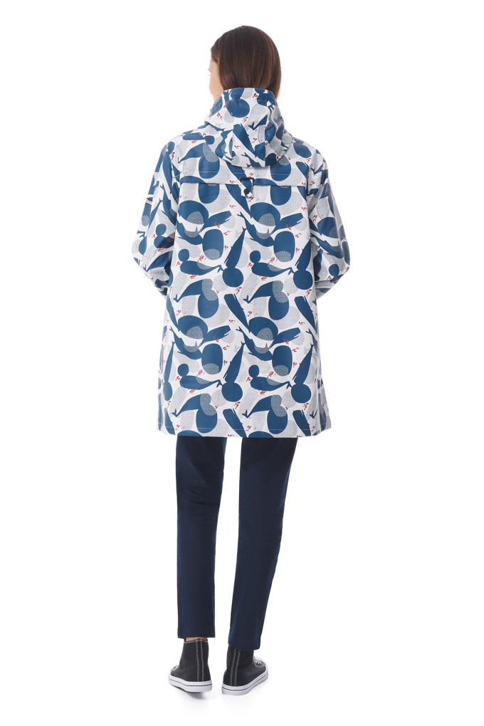 Ciré imperméable femme à motifs baleine | Mousqueton