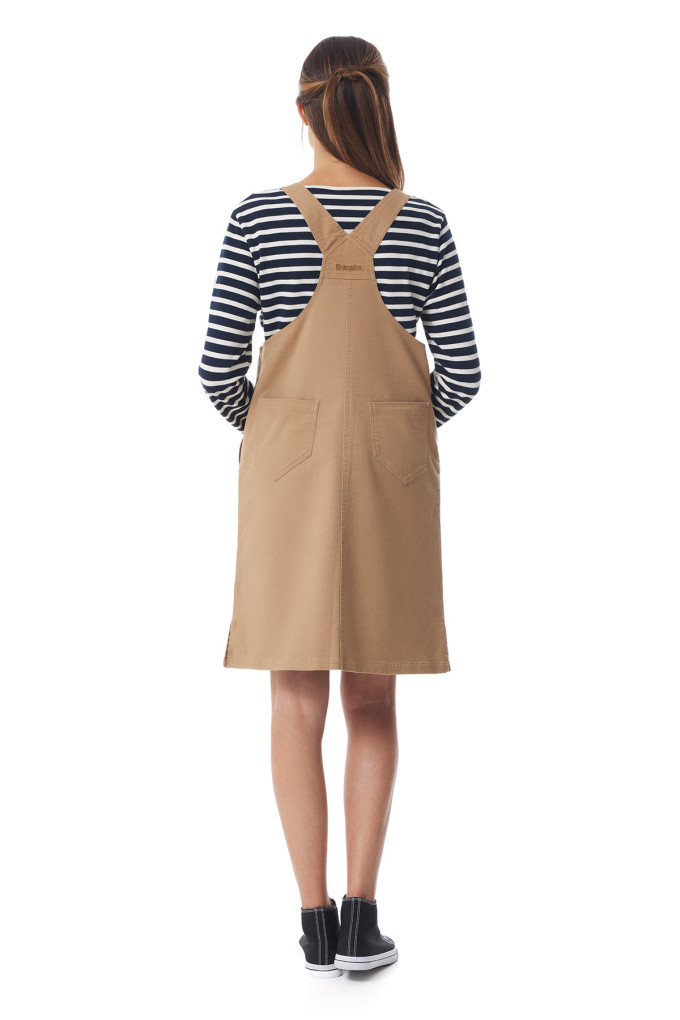 Robe salopette en coton | Mousqueton