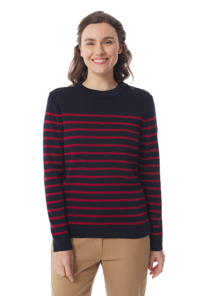 Pull marin rayé femme | Mousqueton