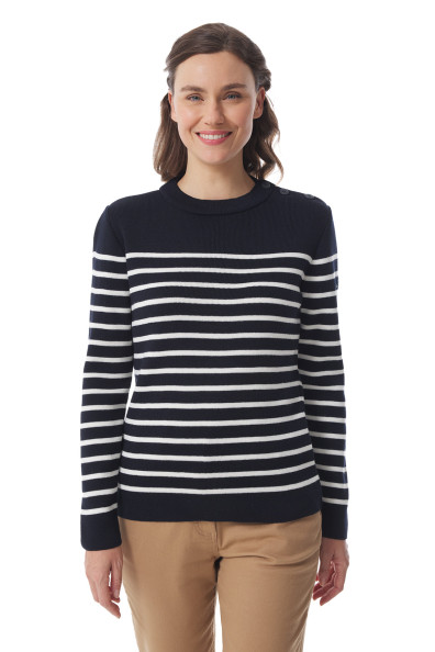 Pull marin rayé femme | Mousqueton