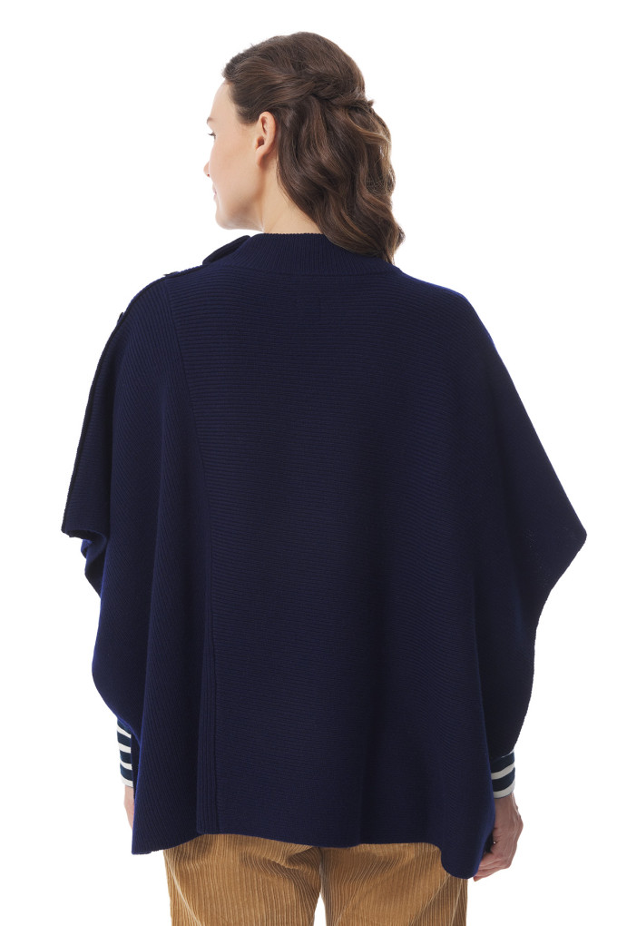 Poncho en laine femme | Mousqueton