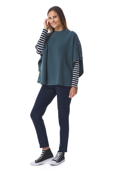Poncho en laine femme | Mousqueton