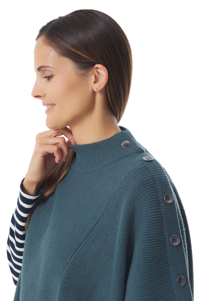 Poncho en laine femme | Mousqueton