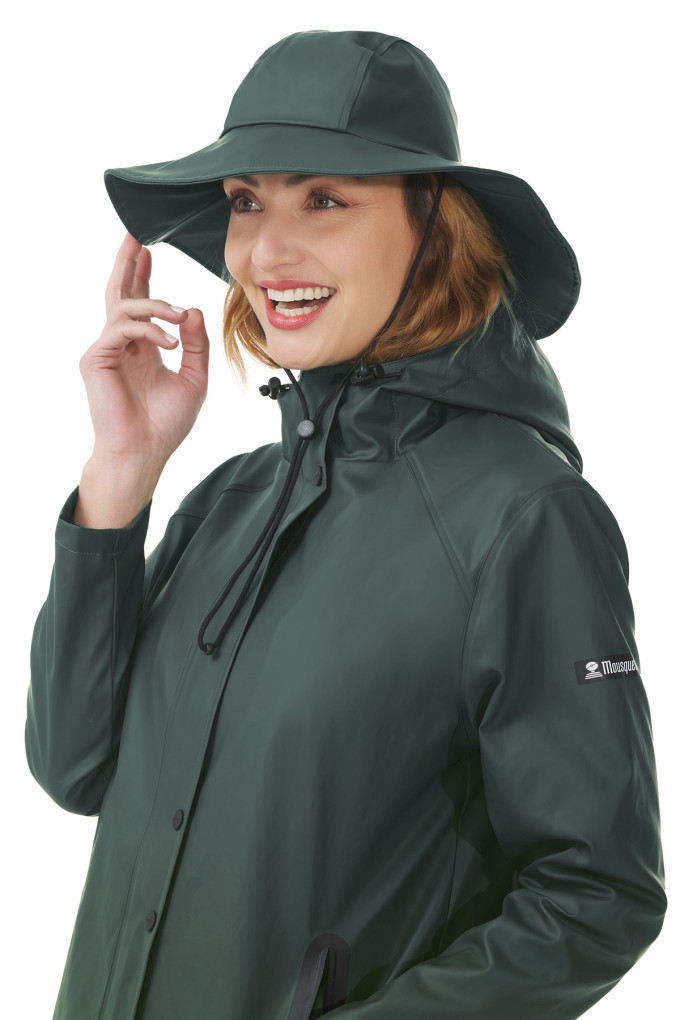 Chapeau cache nuque imperméable | Mousqueton