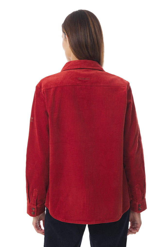 Surchemise femme en velours côtelé | Mousqueton