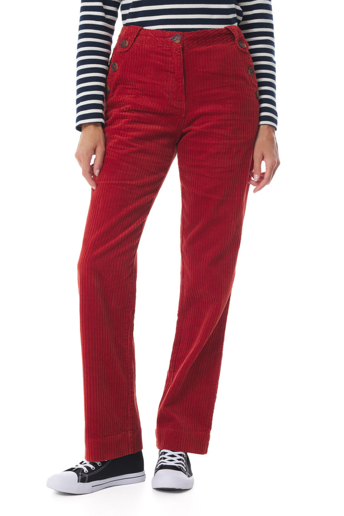 Pantalon en velours côtelé femme | Mousqueton