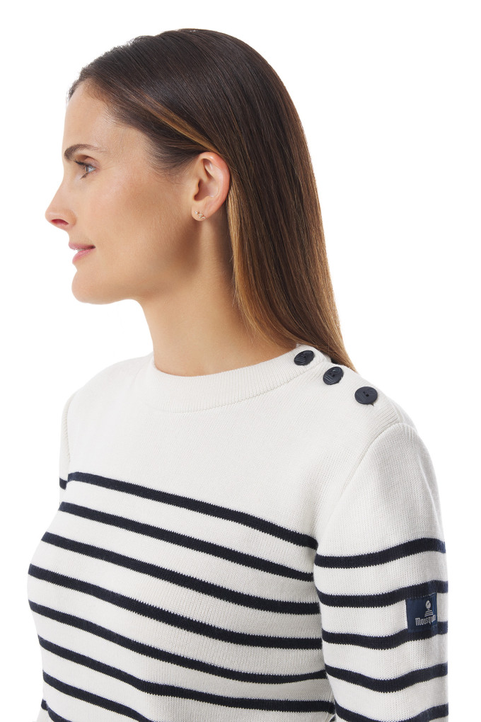 Pull marin rayé femme | Mousqueton