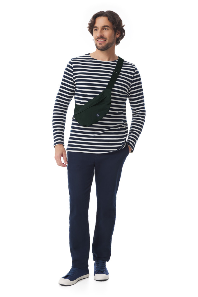 Petit sac banane en toile | Mousqueton