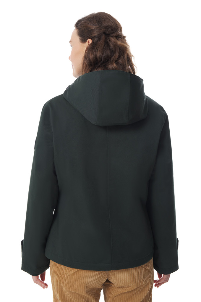 Veste imperméable à capuche femme | Mousqueton