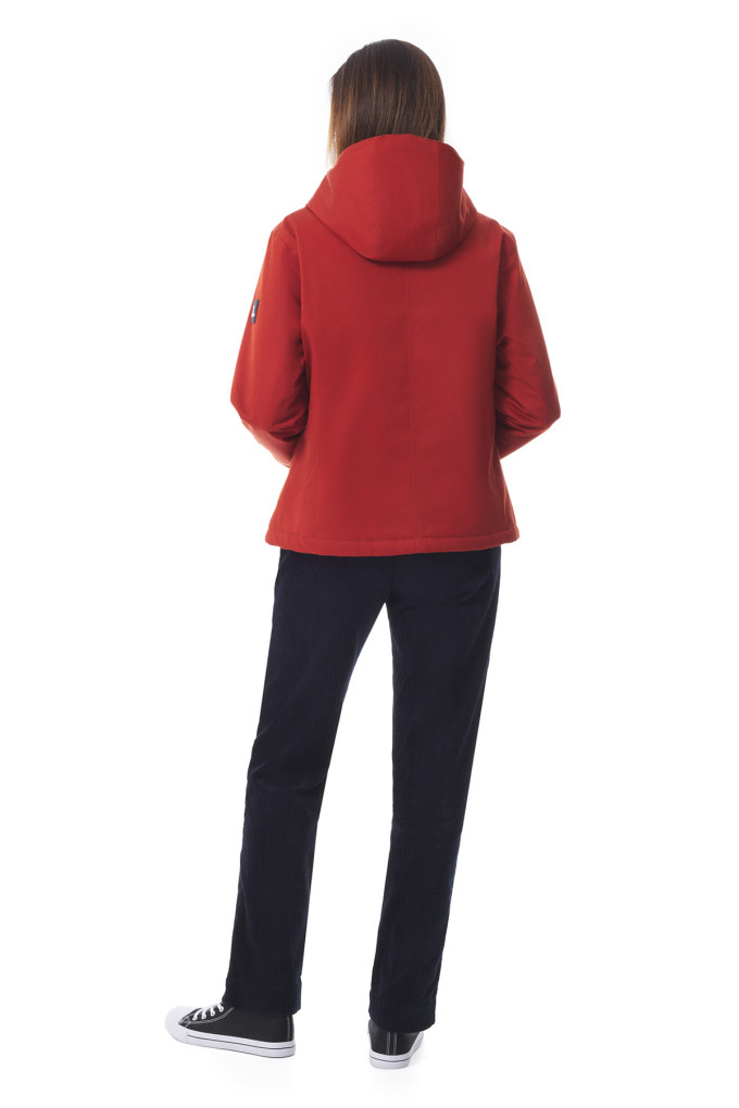 Veste imperméable à capuche femme | Mousqueton