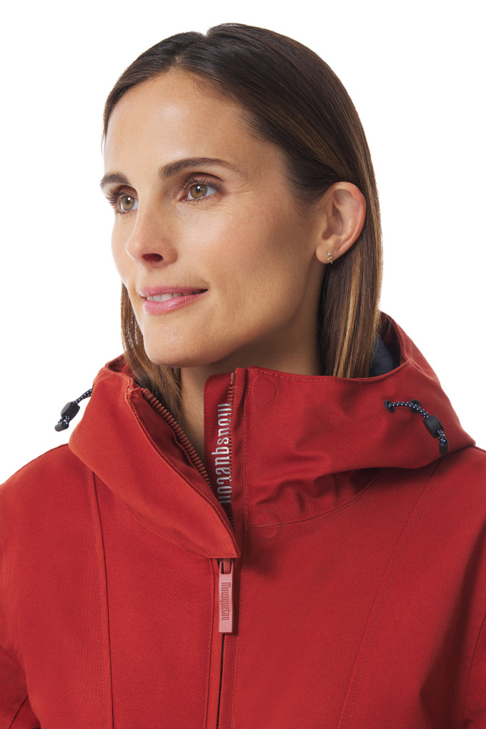 Veste imperméable à capuche femme | Mousqueton